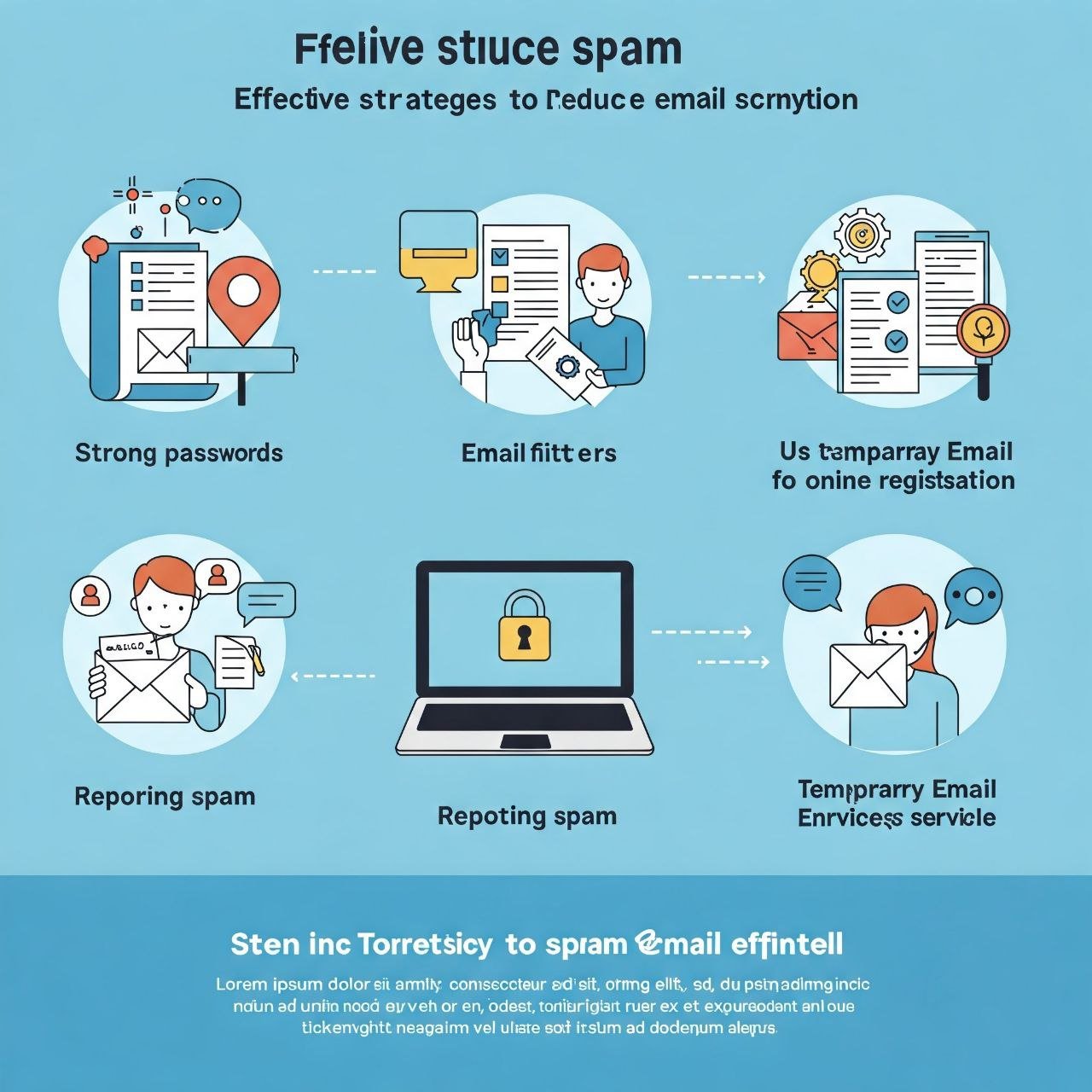 استراتيجيات فعالة للحد من البريد المزعج: بناء خط دفاع متعدد الطبقات ضد Spam!